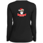 ArtichokeUSA Custom Design. Merry Kiss My Ass. Ladies’ Long Sleeve Performance V-Neck Tee