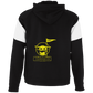 OPG Custom Design #21. May the course be with you. Parody / Fan Art. Youth Athletic Colorblock Fleece Hoodie