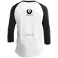 The GHOATS Custom Design. #19 Pool & Music. Youth 3/4 Raglan Sleeve Shirt