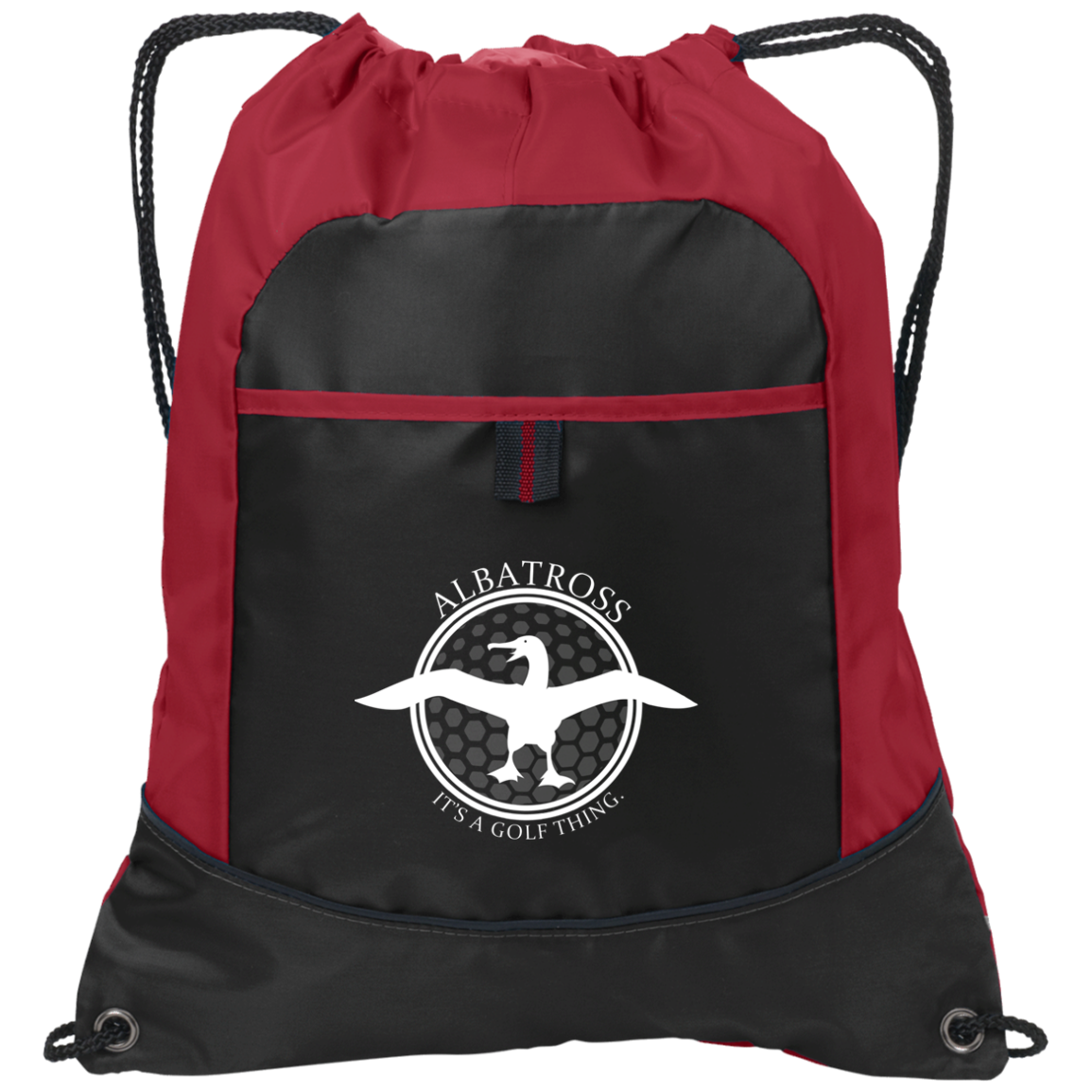 OPG Custom Artwork #1. Albatross. It's a golf thing. Pocket Cinch Pack