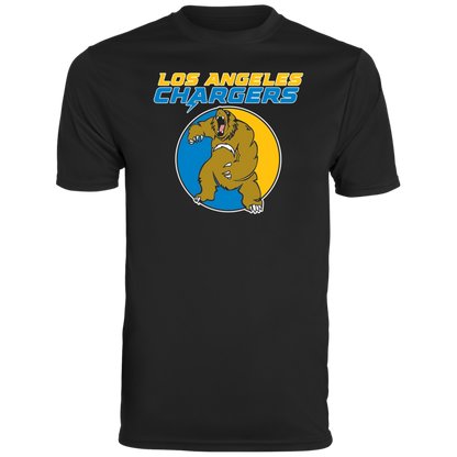 ArtichokeUSA Custom Design. Los Angeles Chargers Fan Art. Men's Moisture-Wicking Tee