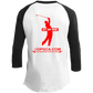 OPG Custom Design #16. Get My Nine. Male Version. 3/4 Raglan Sleeve Shirt 100% Ringspun Combed Cotton