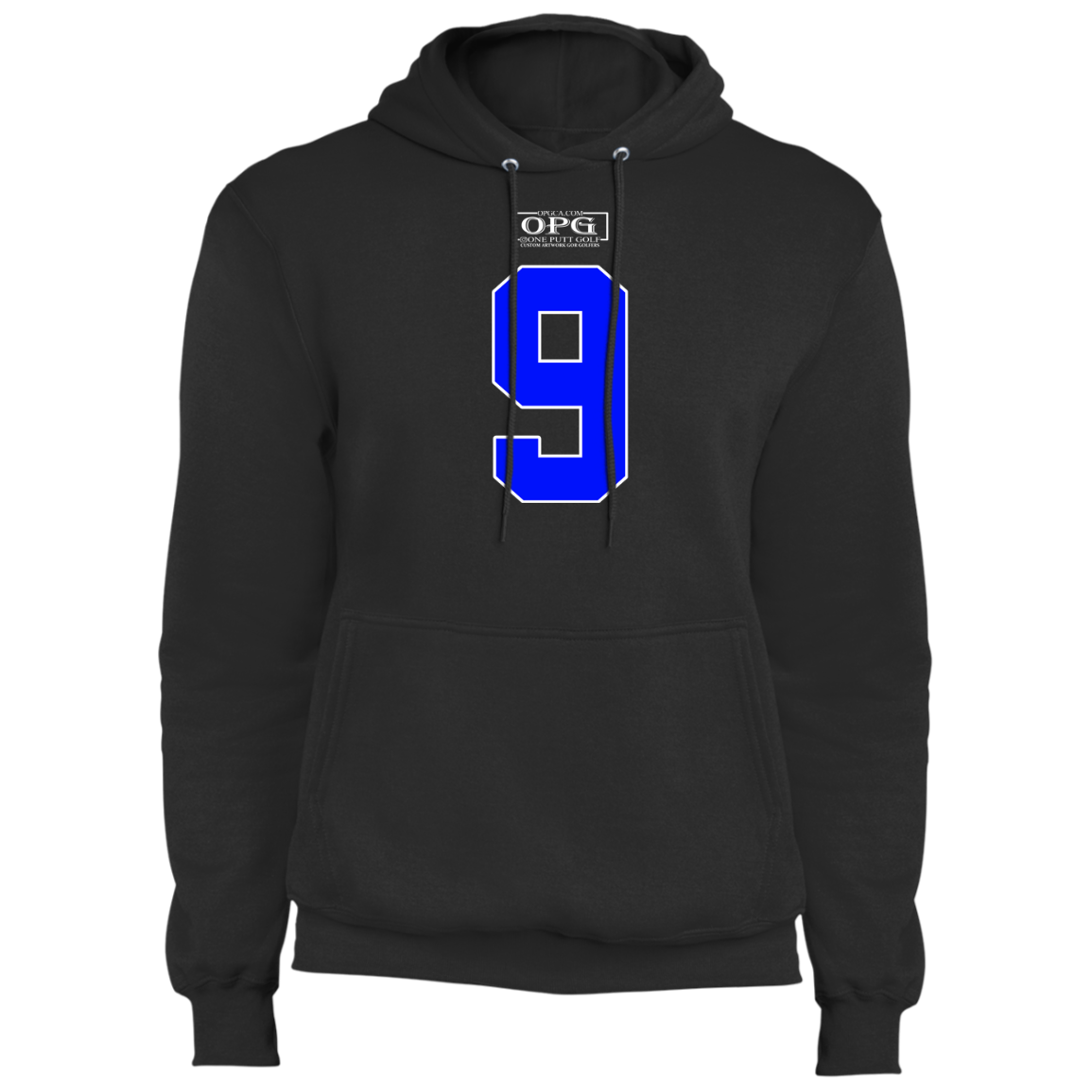 OPG Custom Design #17. Back 9. Fleece Pullover Hoodie