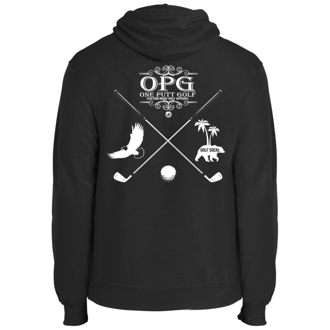 OPG Custom Design #8. Drive. Fleece Pullover Hoodie