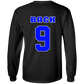 OPG Custom Design #17. Back 9. 100% US Cotton LS T-Shirt