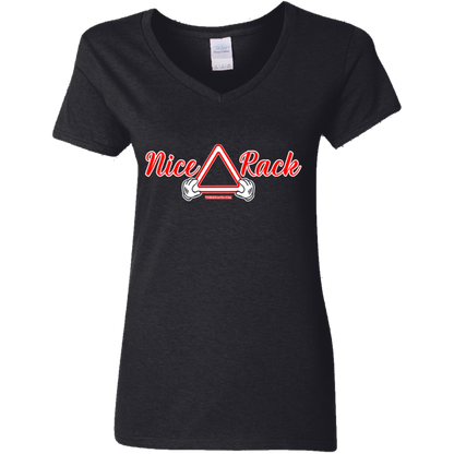 The GHOATS Custom Design. #20 Nice Rack. Ladies' Basic V-Neck T-Shirt