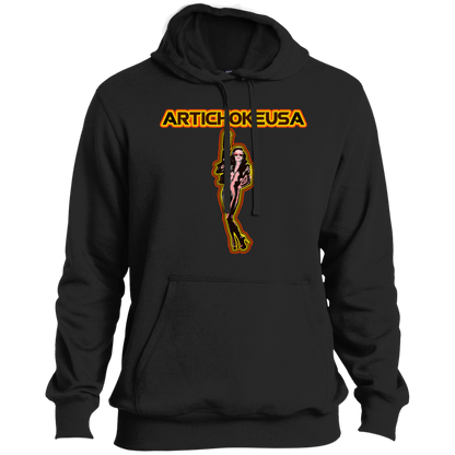 ArtichokeUSA Character and Font design. Let's Create Your Own Team Design Today. Mary Boom Boom. Ultra Soft Pullover Hoodie