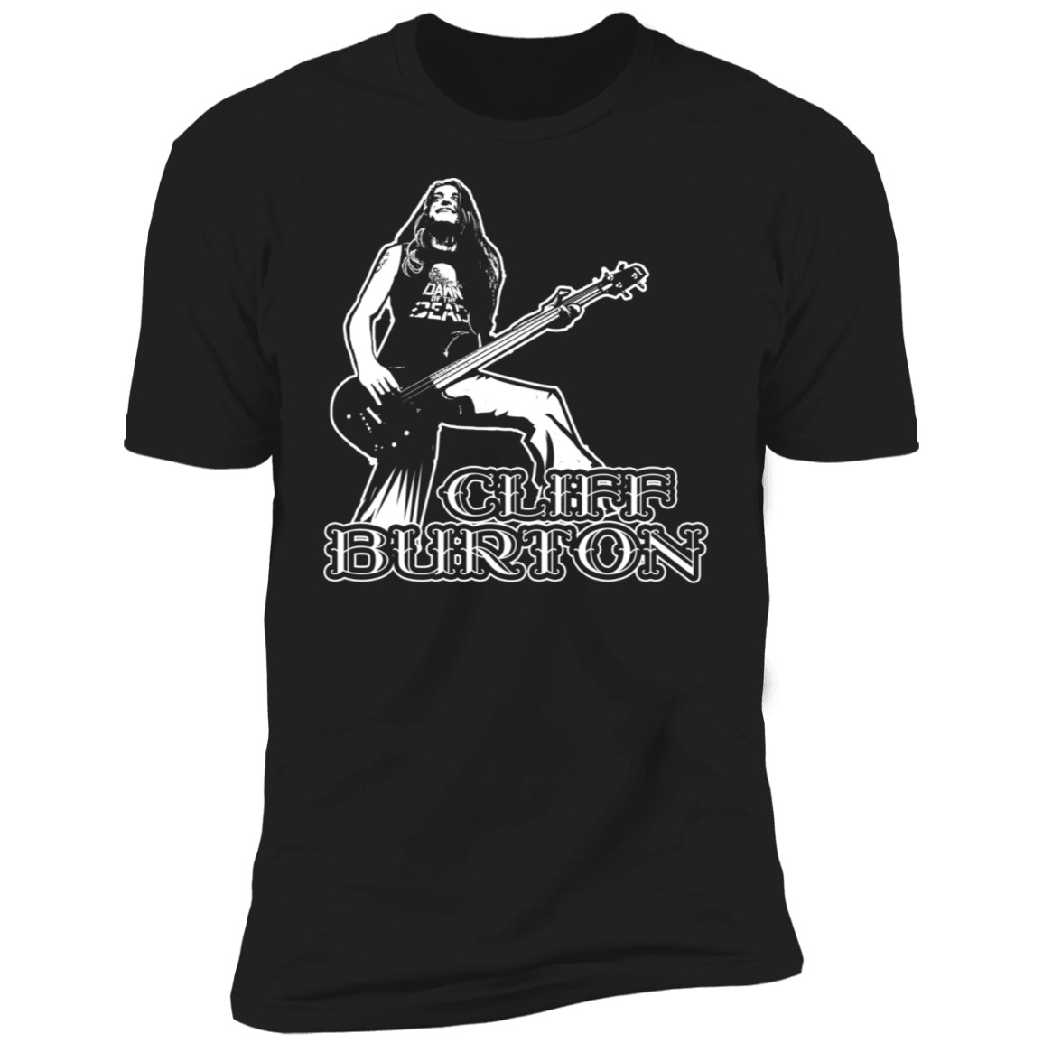 ArtichokeUSA Custom Design. Cliff Burton Tribute. Ultra Soft Cotton T-Shirt