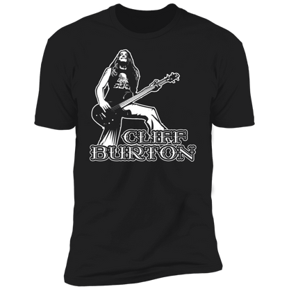 ArtichokeUSA Custom Design. Cliff Burton Tribute. Ultra Soft Cotton T-Shirt