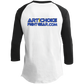 Artichoke Fight Gear Custom Design #13. BJJ, The New National Pastime. Youth 3/4 Raglan Sleeve Shirt