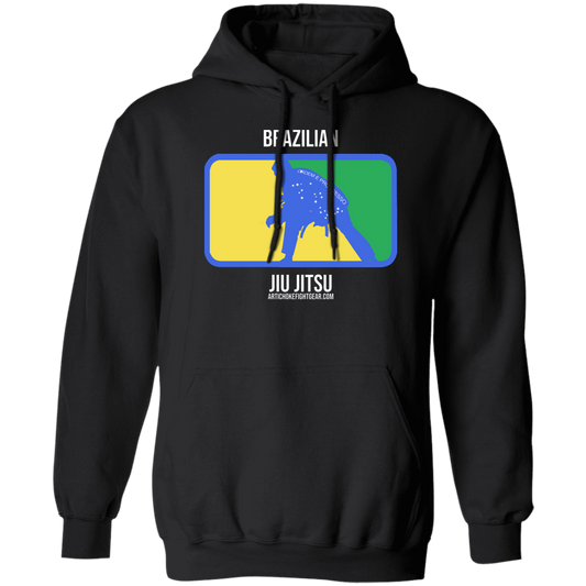 Artichoke Fight Gear Custom Design #13. BJJ, The New National Pastime. 50/50 Blend Pullover Hoodie