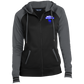 OPG Custom Design #3. Blue Tees Blues Brothers Fan Art. Ladies' Sport-Wick® Full-Zip Hooded Jacket