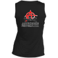 Artichoke Fight Gear Custom Design #19. Sticks and Stones. Ladies' Sleeveless V-Neck Performance Tee