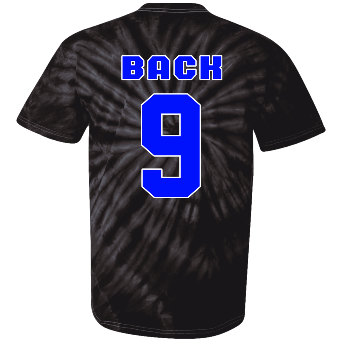 OPG Custom Design #17. Back 9. 100% Cotton Tie Dye T-Shirt