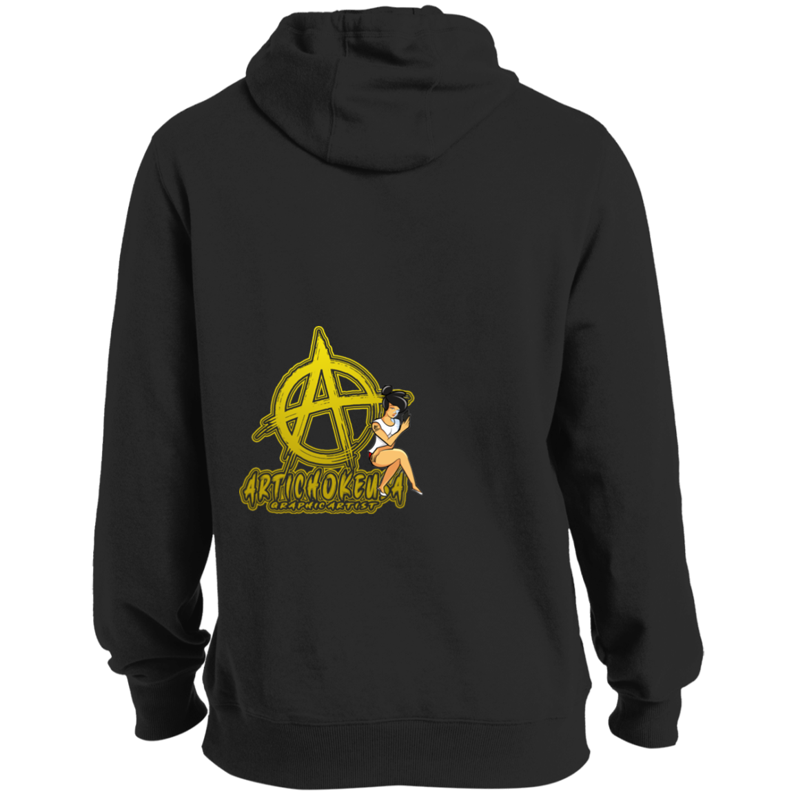 ArtichokeUSA Character and Font Design. Let’s Create Your Own Design Today. Betty. Tall Pullover Hoodie