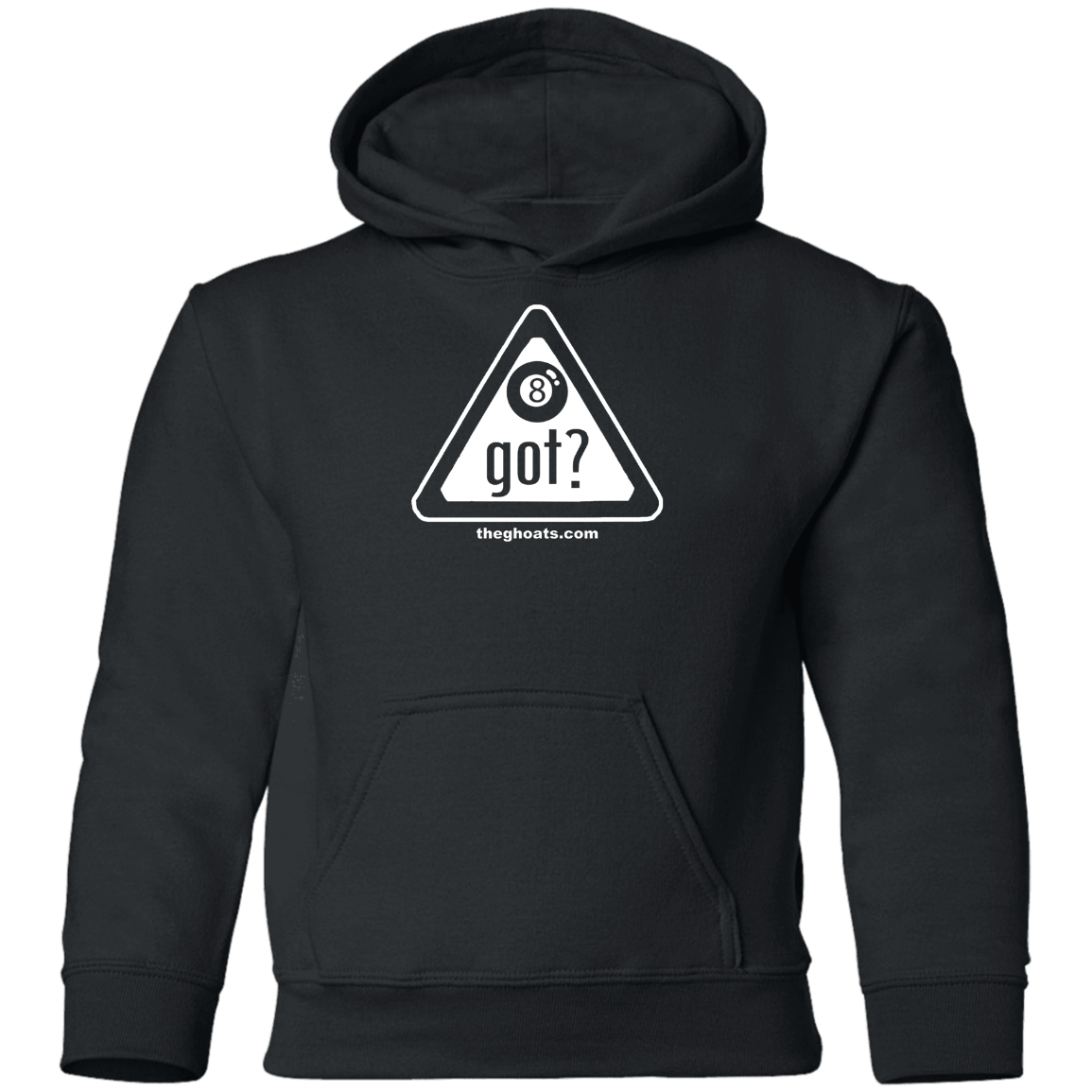 The GHOATS Custom Design. #40 Got Game? / Guess Not. Youth Pullover Hoodie
