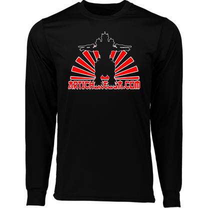 ArtichokeUSA Custom Design. Fan Art Mechagodzilla/Godzilla. Long Sleeve Moisture-Wicking Tee