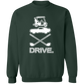 OPG Custom Design #8. Drive. Crewneck Pullover Sweatshirt