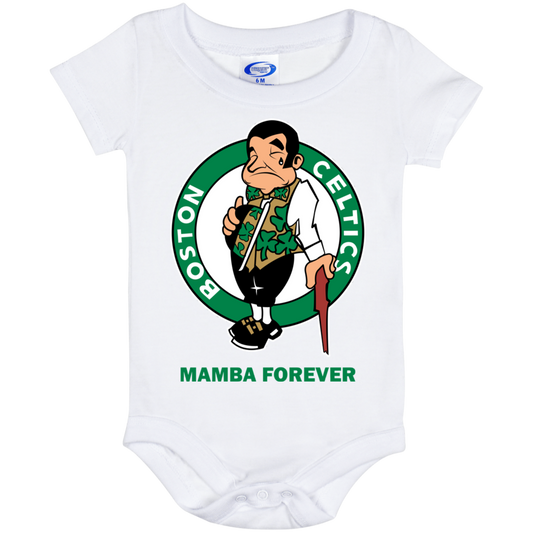 ArtichokeUSA Custom Design. RIP Kobe. Mamba Forever. Celtics / Lakers Fan Art Tribute. Baby Onesie 6 Month