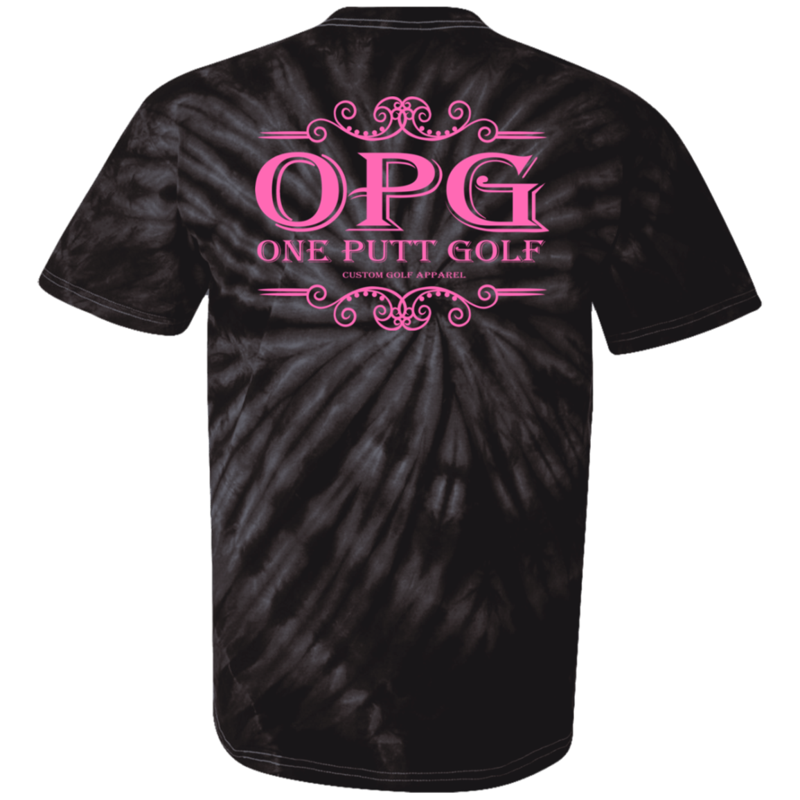 OPG Custom Design #5. Golf Tee-Shirt. Golf Humor. Youth Tie-Dye T-Shirt