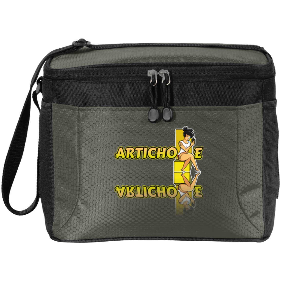 ArtichokeUSA Character and Font Design. Let’s Create Your Own Design Today. Betty. 12-Pack Cooler