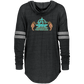 Artichoke Fight Gear Custom Design #18. Shrimpin ain't Easy. Ladies Hooded Low Key Pullover