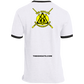 The GHOATS Custom Design. #31 Think Safe. Play Safe. Ringer Tee