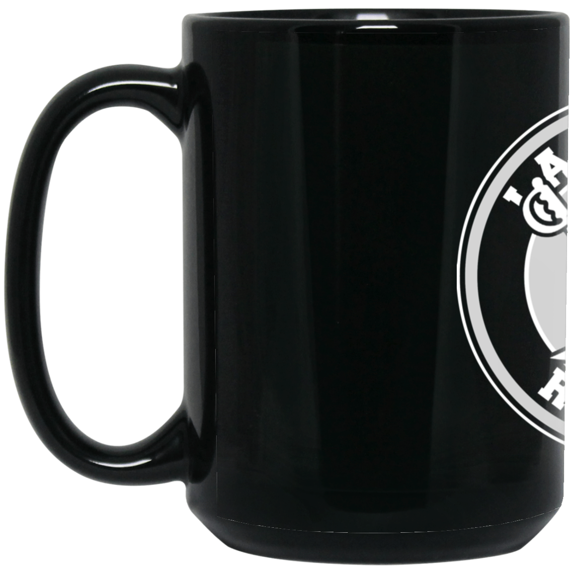 BM15OZ 15 oz. Black Mug