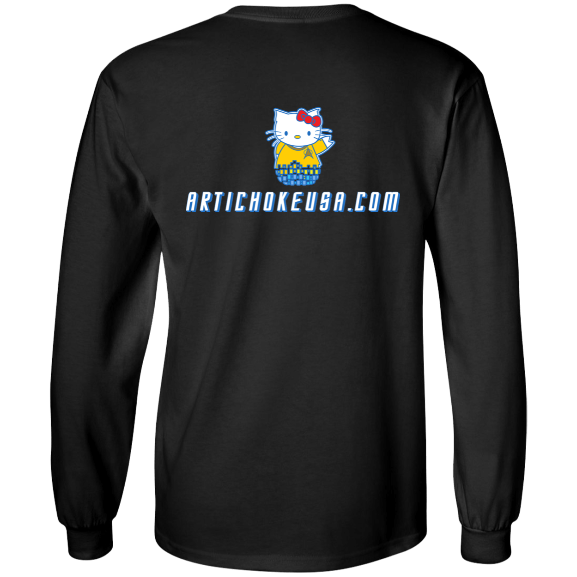ArtichokeUSA Custom Design. Beam Me Up Kitty. Fan Art / Parody. Youth LS T-Shirt