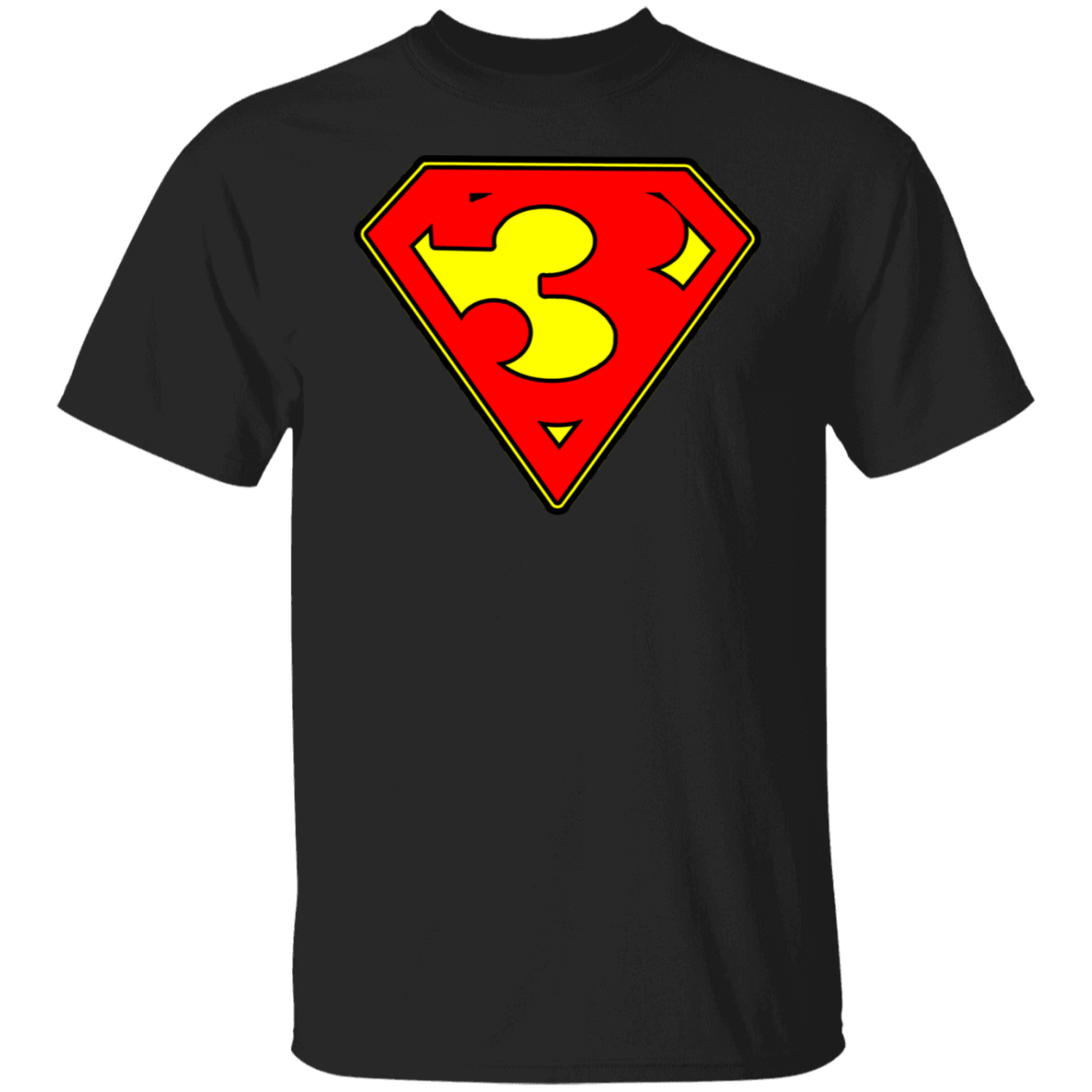 The GHOATS Custom Design. #38 Super 3. APA League. Basic Cotton T-Shirt