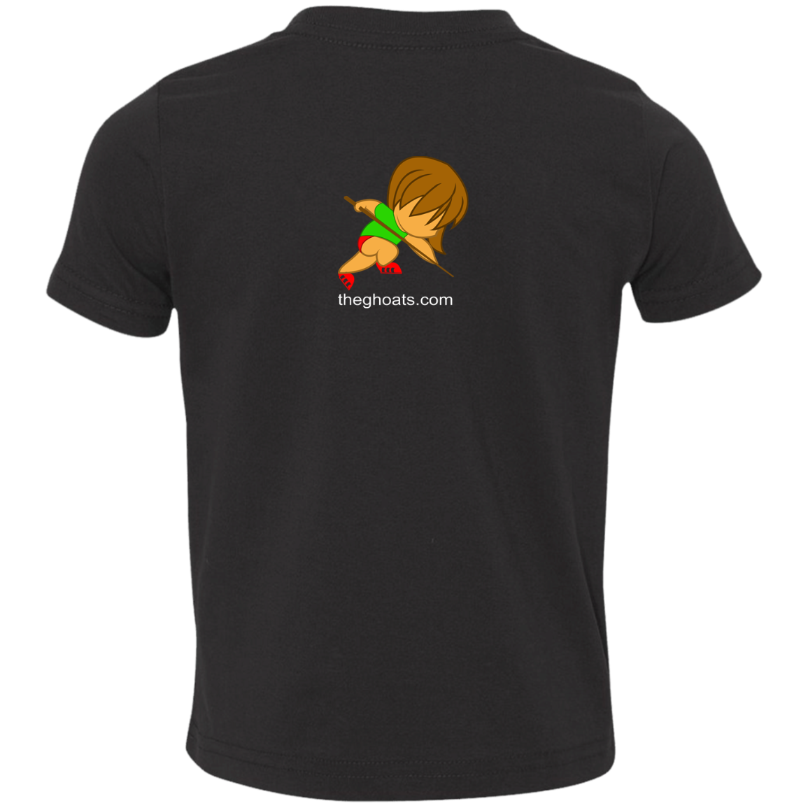 The GHOATS Custom Design. #30 Estafadora. (Spanish translation for Female Hustler). Toddler Jersey T-Shirt