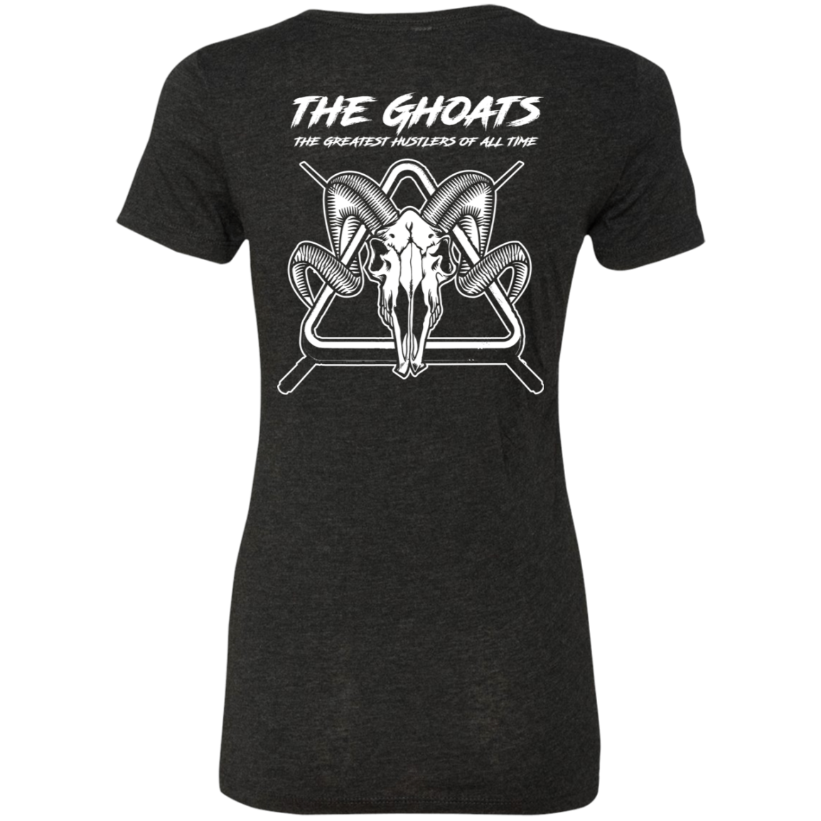 The GHOATS Custom Design #28. Shoot Pool. Ladies' Ultra Soft Triblend T-Shirt