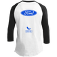 OPG Custom Design #11. Fore! Ford Parody. Youth 3/4 Raglan Sleeve Shirt