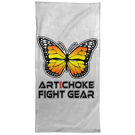 Artichoke Fight Gear Custom Design #7. Lepidopterology: The study of butterflies and moths. Butterfly Guard. It's a Jiu Jitsu Thing. Brazilian Edition. Hand Towel - 15x30