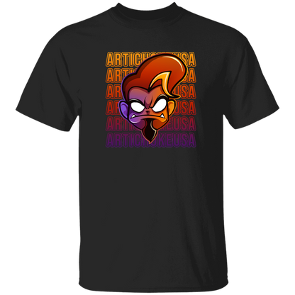 ArtichokeUSA Character and Font design. Let's Create Your Own Team Design Today. Arthur. 100% Cotton T-Shirt