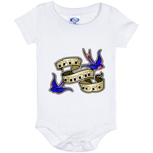 OPG Custom Design #25. Talk Birdie to Me.Baby Onesie 6 Month