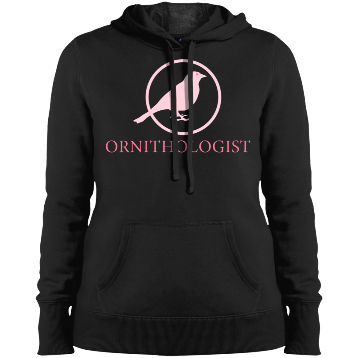 OPG Custom Design # 24. Ornithologist. A person who studies or is an expert on birds. Ladies' Hoodie