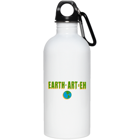 ArtichokeUSA Custom Design. EARTH-ART=EH. 20 oz. Stainless Steel Water Bottle