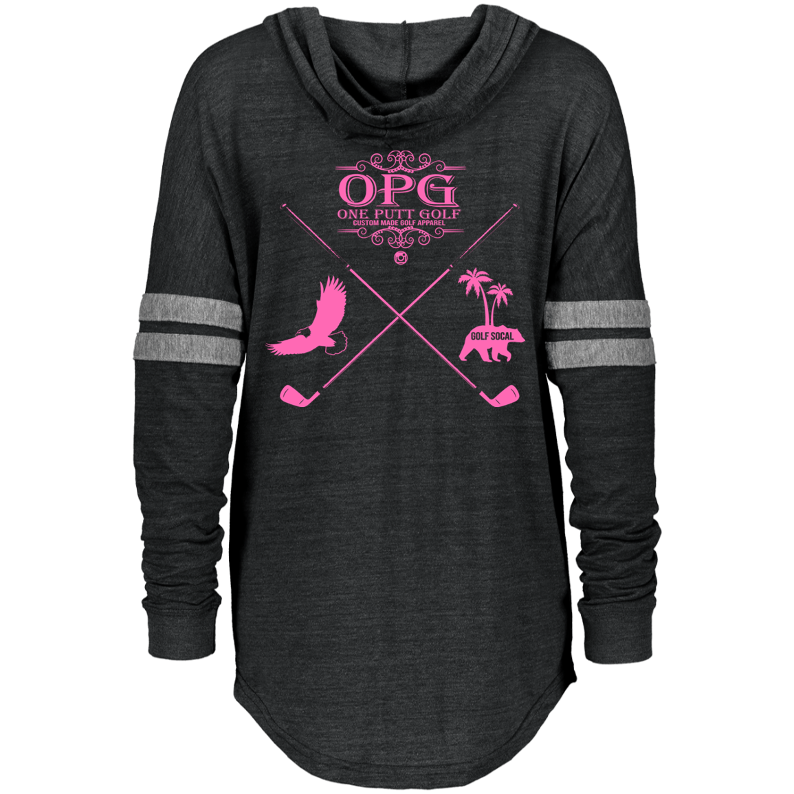 OPG Custom Design #8. Drive. Ladies Hooded Low Key Pullover