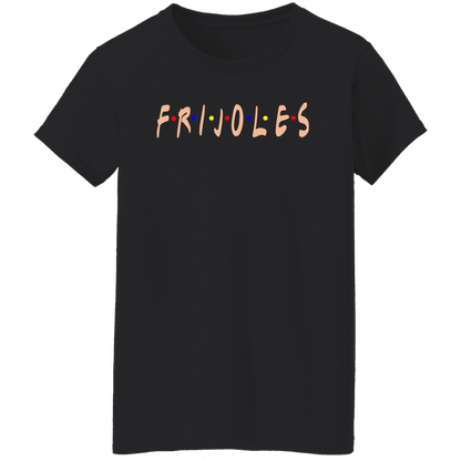 ArtichokeUSA Custom Design. FRIJOLE (CON QUESO). Ladies' 5.3 oz. T-Shirt