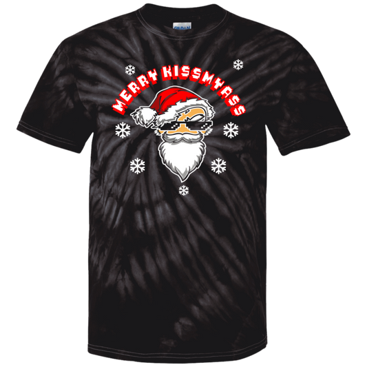 santa and hos front CD100Y Youth Tie Dye T-Shirt