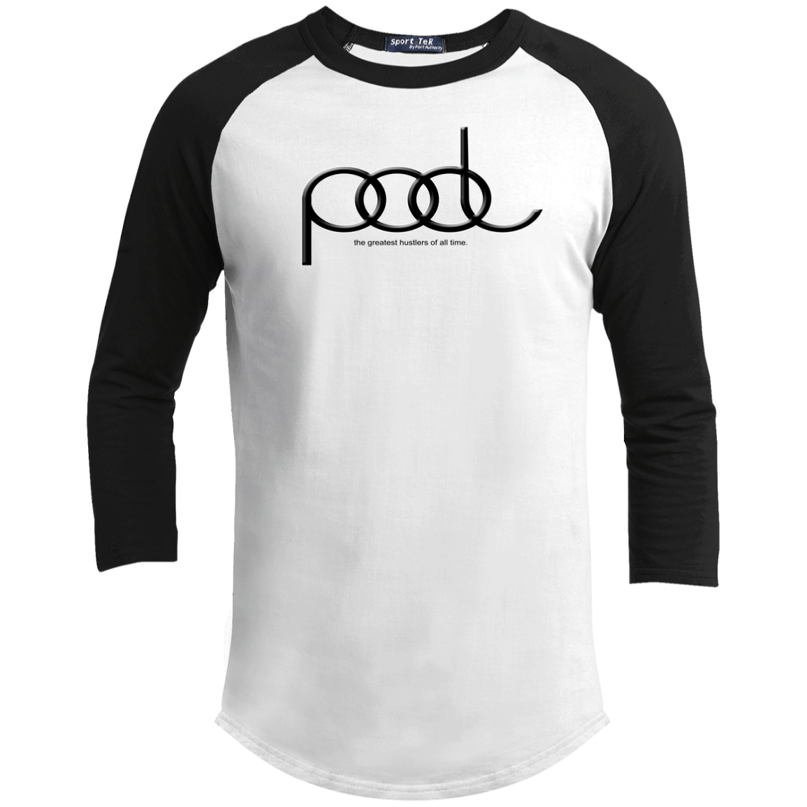 The GHOATS Custom Design. #3 POOL. APA Parody. Youth 3/4 Raglan Sleeve Shirt