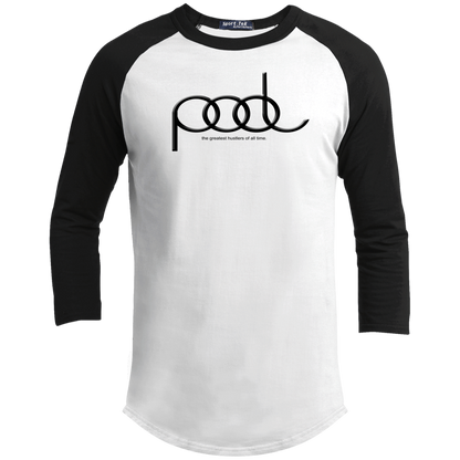 The GHOATS Custom Design. #3 POOL. APA Parody. Youth 3/4 Raglan Sleeve Shirt