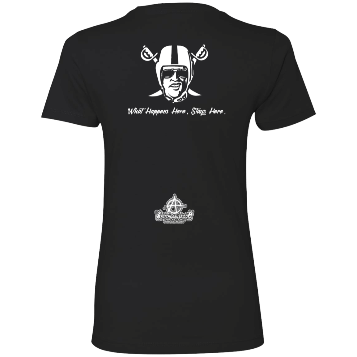 ArtichokeUSA Custom Design. Las Vegas Raiders. Las Vegas / Elvis Presley Parody Fan Art. Let's Create Your Own Team Design Today. Ladies' Boyfriend T-Shirt