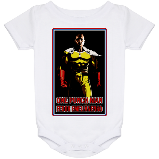 ArtichokeUSA Custom Design. One Punch Fedor. Fedor Emelianenko/One Punch Man Fan Art. Baby Onesie 24 Month