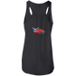 OPG Custom Design #12. American Golfer. Female Edition. Flowy Racerback Tank