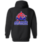 Artichoke Fight Gear Custom Design #4. MLB style BJJ. 50/50 Blend Pullover Hoodie