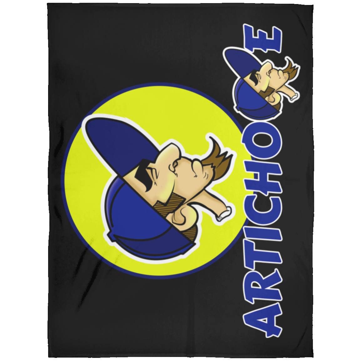 ZZ#20 ArtichokeUSA Characters and Fonts. "Clem" Let’s Create Your Own Design Today. Arctic Fleece Blanket 60x80