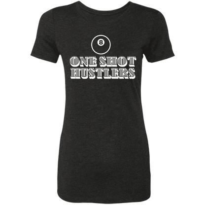 The GHOATS Custom Design. #22 One Shot Hustlers. Ladies' Triblend T-Shirt
