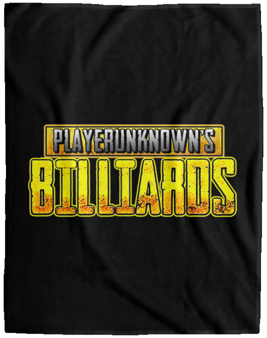 The GHOATS Custom Design. #27 PlayerUnknown's Billiards. PUBG Parody. Fleece Blanket - 60x80